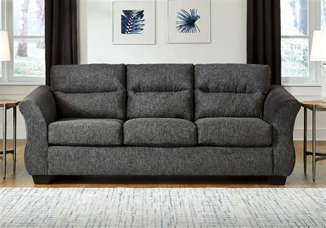 miravel gunmetal sofa